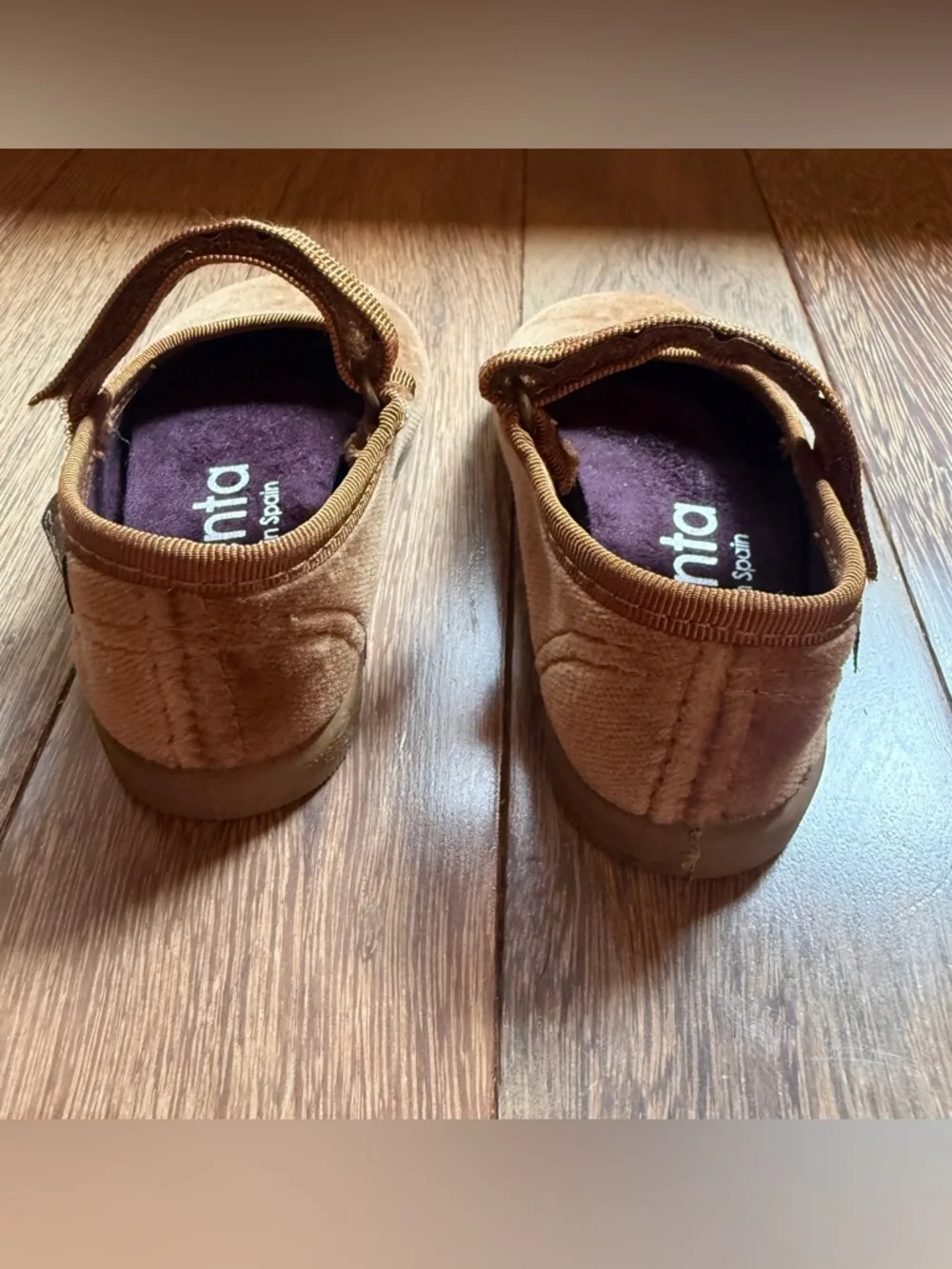 Cienta Girls Brown Mary Jane Shoes Size 5 Toddler